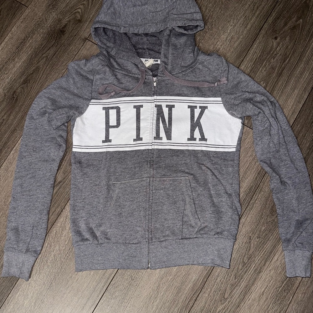 Victoria's Secret PINK Heather Gray Hoodie